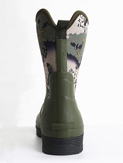 Охотничьи неопреновые средние сапоги PRIDE Protect (Протект) Уральский лес PRMHM-930