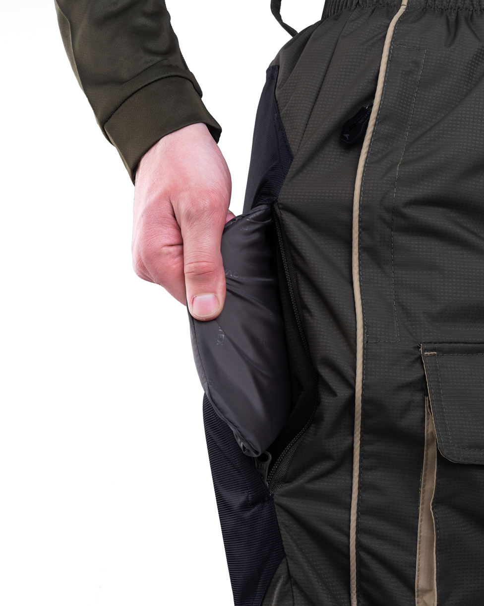 Камчатка МАГМА костюм для рыбалки GRAYLING. зимний хаки