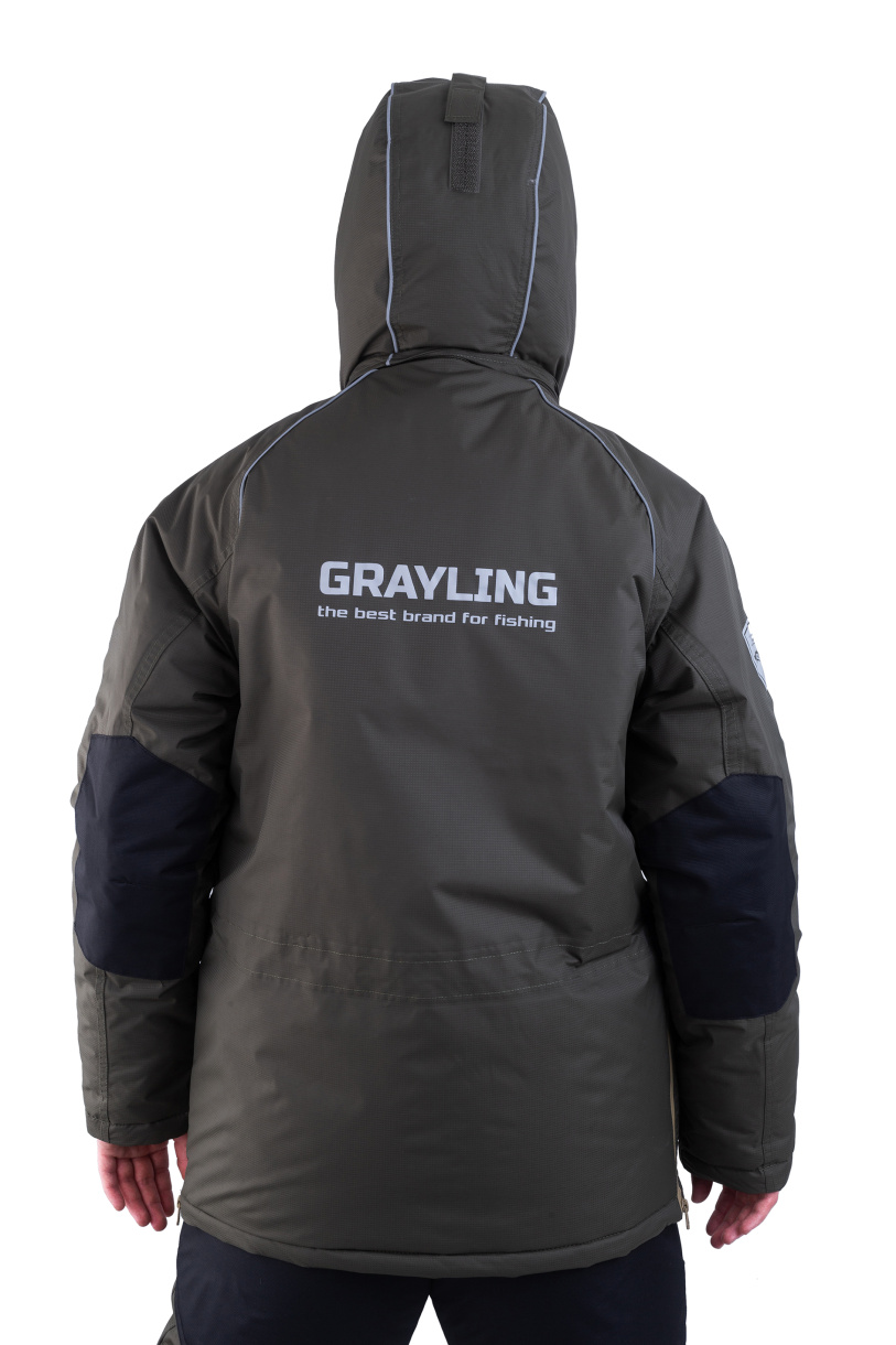 Камчатка МАГМА костюм для рыбалки GRAYLING. зимний хаки
